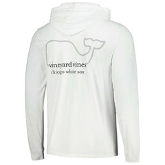 White Chicago White Sox Vineyard Vines Long Sleeve Hoodie T-Shirt