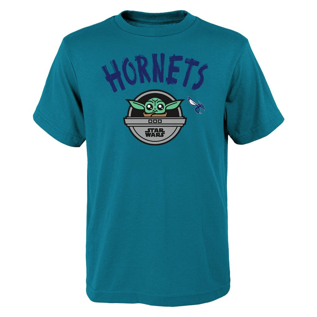 Charlotte Hornets Youth Star Wars The Child T-Shirt