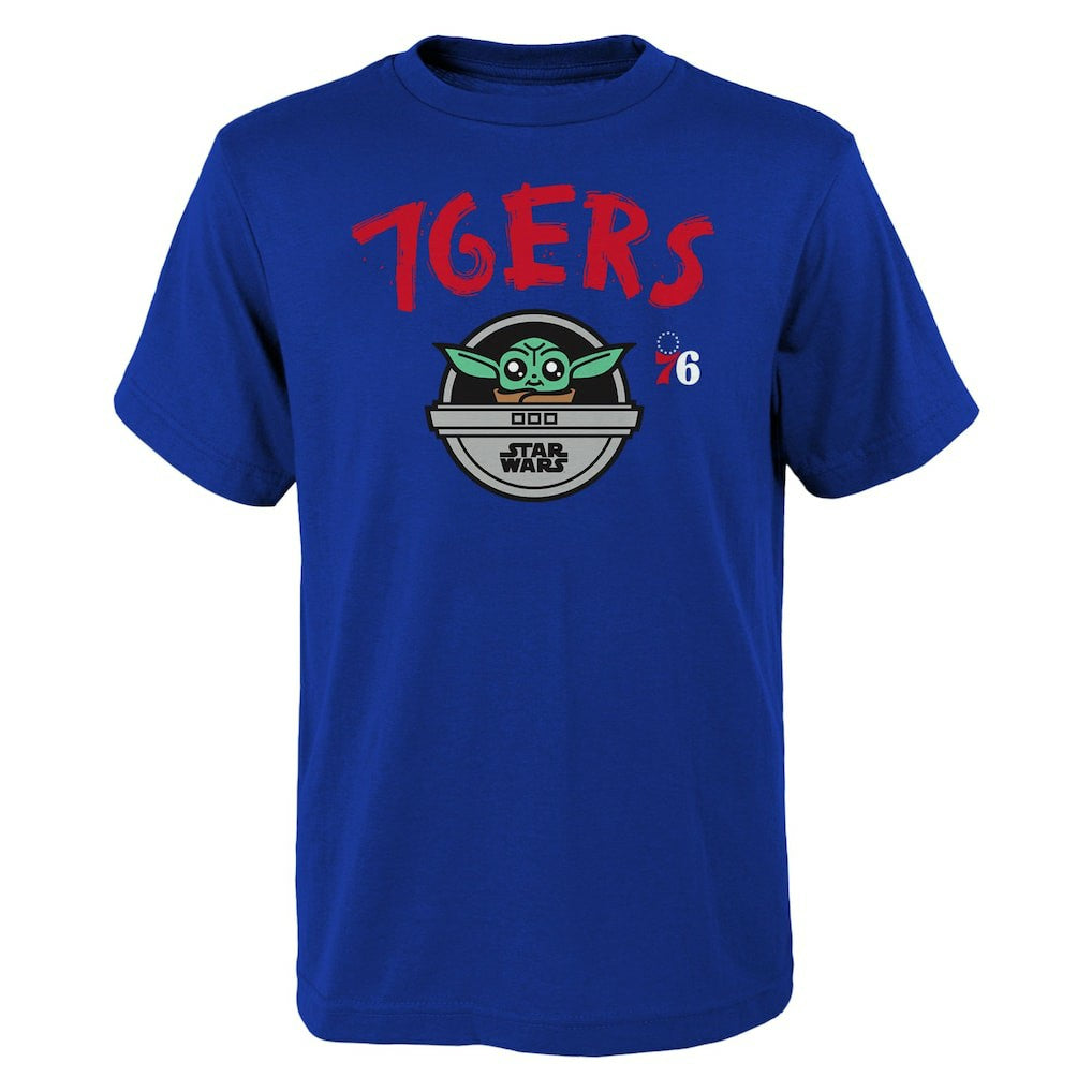 Philadelphia 76ers Youth Star Wars The Child T-Shirt