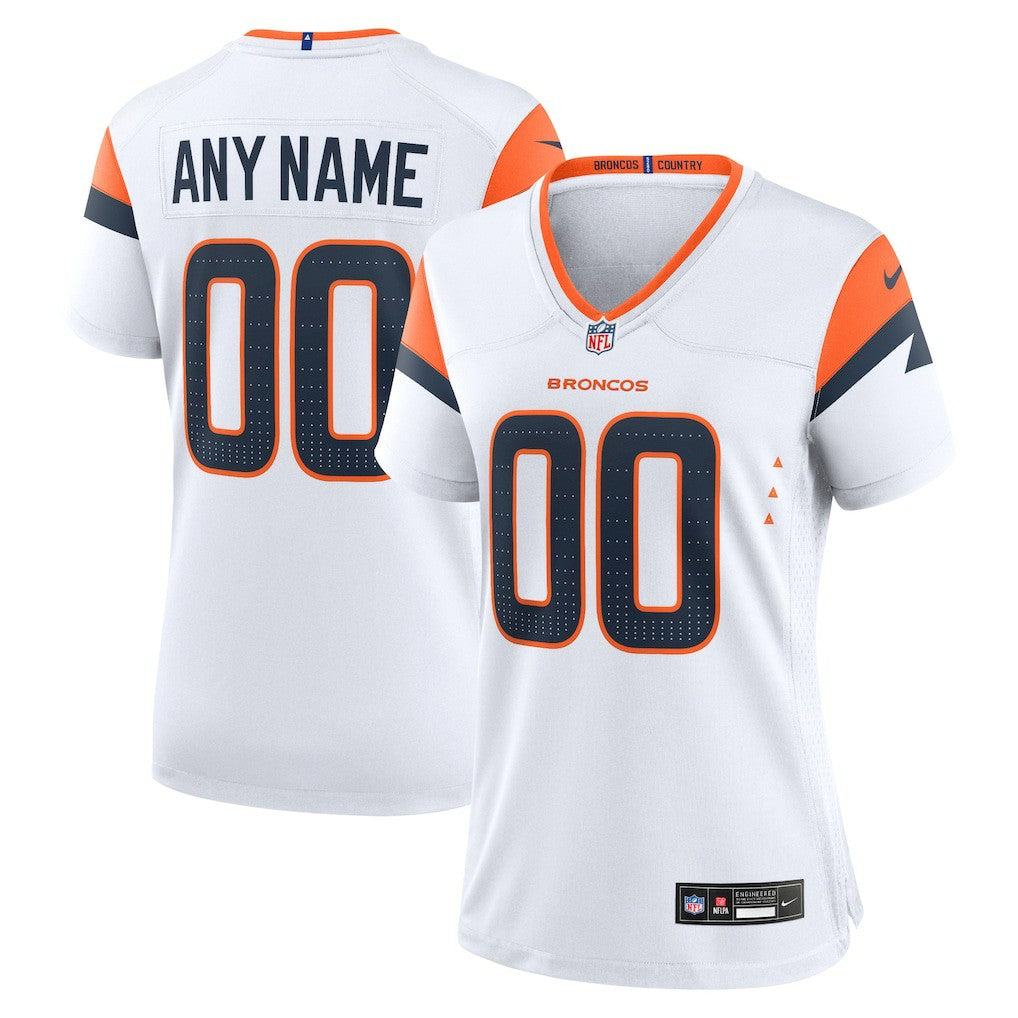 Women's Mile High Collection Custom Game Jersey - Denver Broncos Jerseys