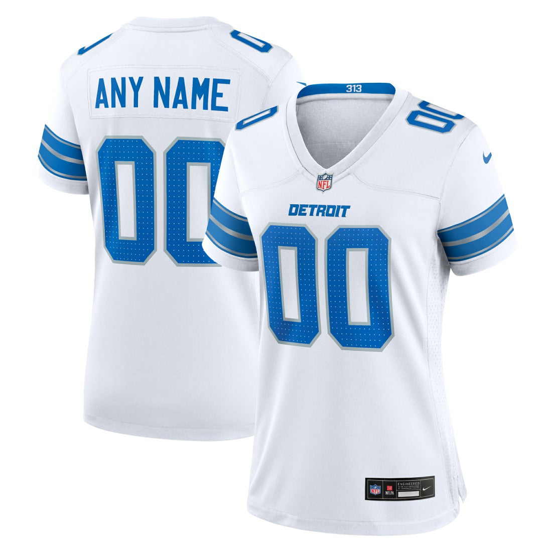 Women's Custom Game Jersey - Detroit Lions Jerseys