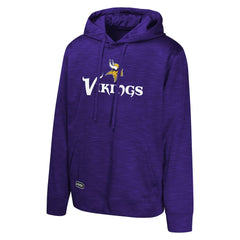 Streak Fleece Pullover Hoodie - Minnesota Vikings Hoodies