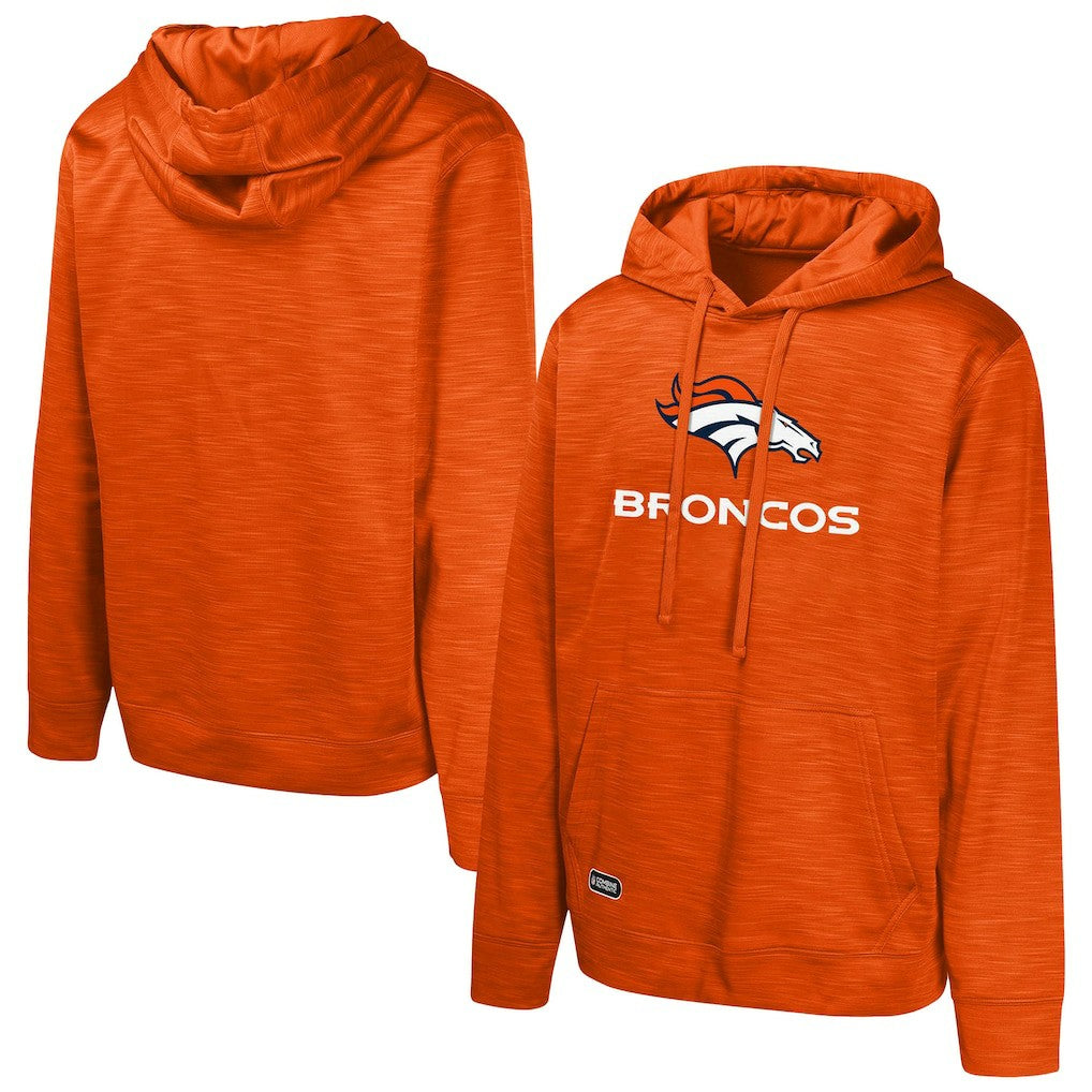 Streak Fleece Pullover Hoodie - Denver Broncos Hoodies