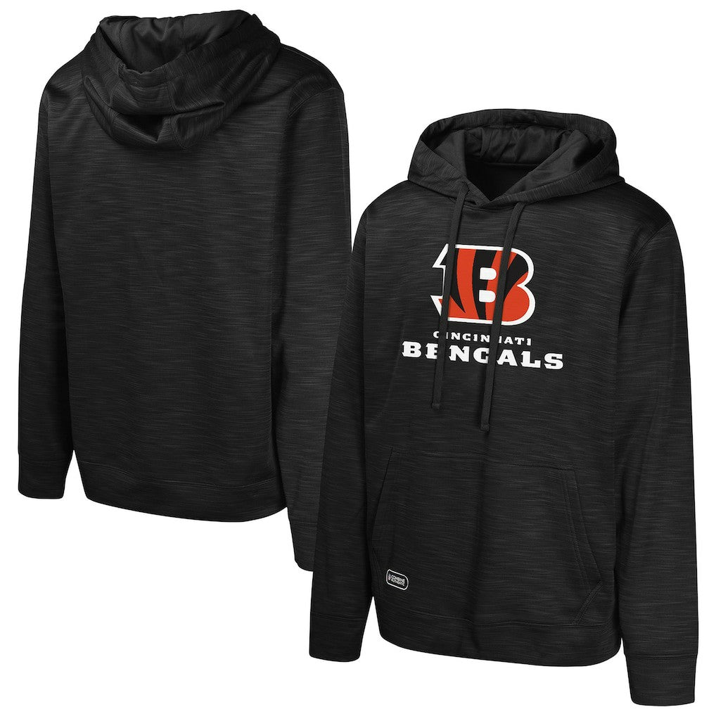 Streak Fleece Pullover Hoodie - Cincinnati Bengals Hoodies