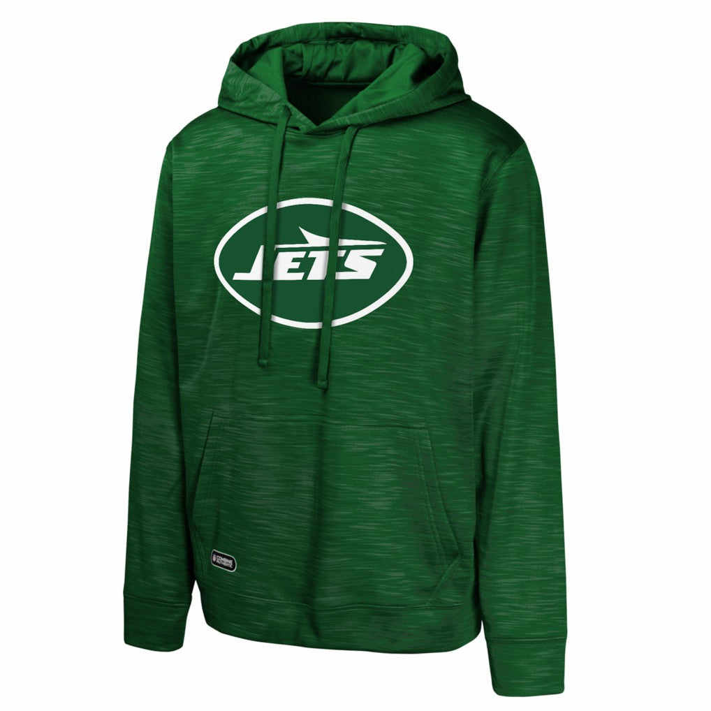 Streak Fleece Pullover Hoodie - New York Jets Hoodies