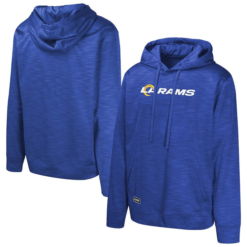 Streak Fleece Pullover Hoodie - Los Angeles Rams Hoodies