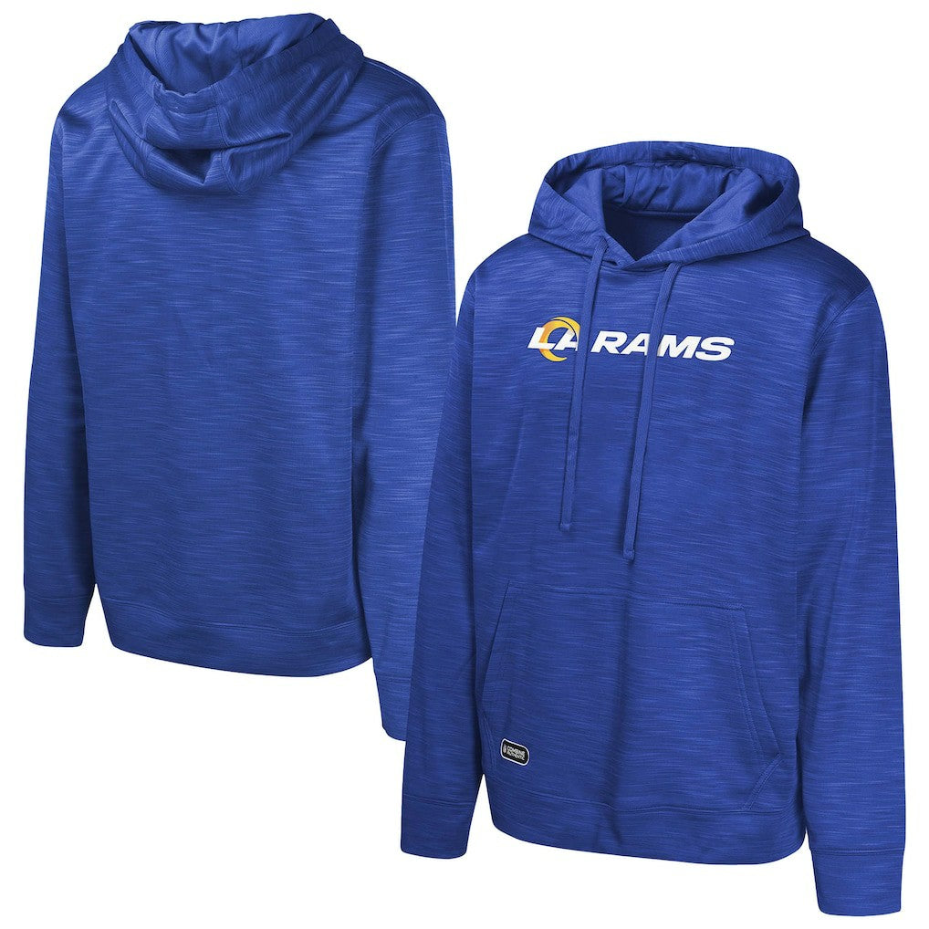 Streak Fleece Pullover Hoodie - Los Angeles Rams Hoodies