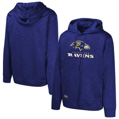 Streak Fleece Pullover Hoodie - Baltimore Ravens Hoodies