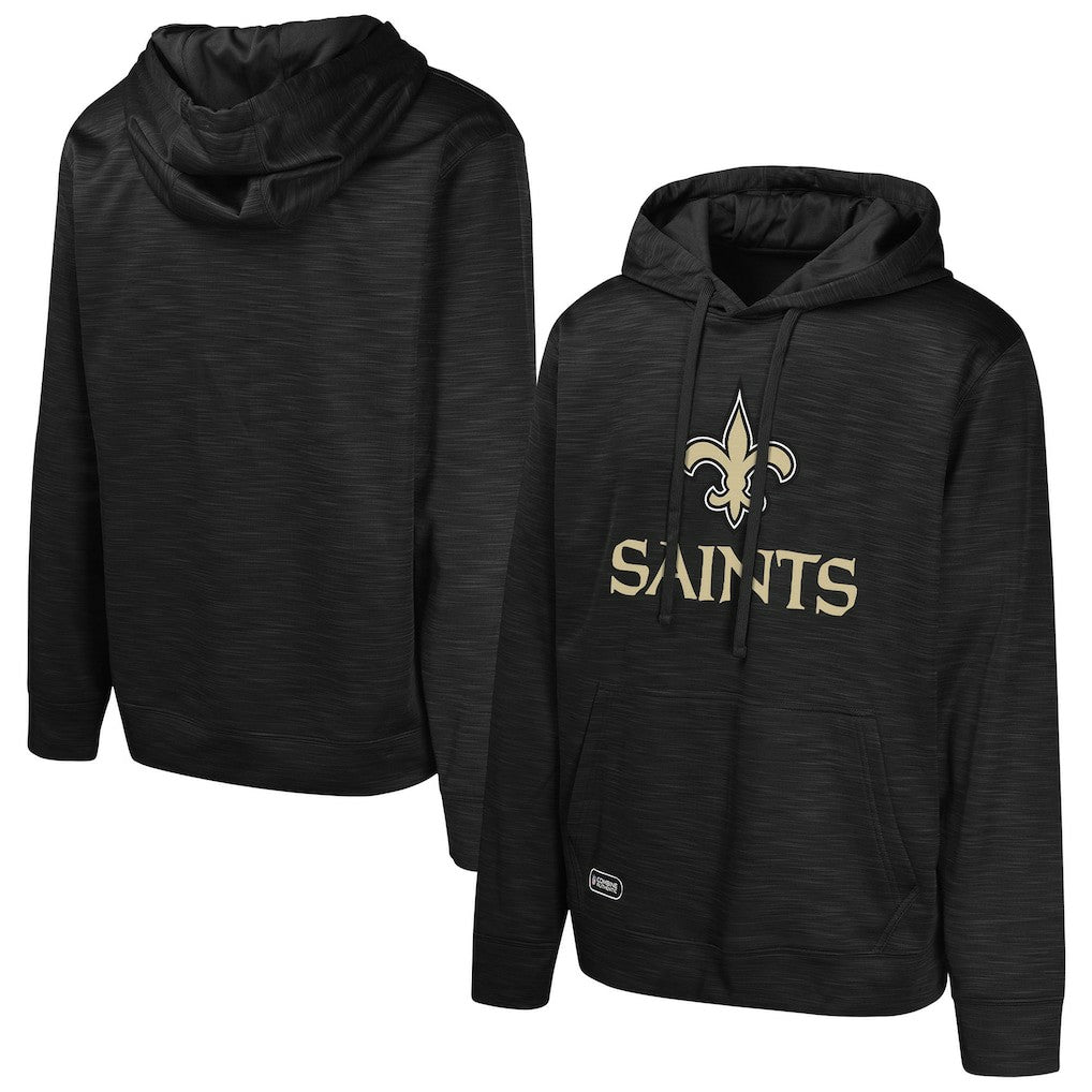 Streak Fleece Pullover Hoodie - New Orleans Saints Hoodies