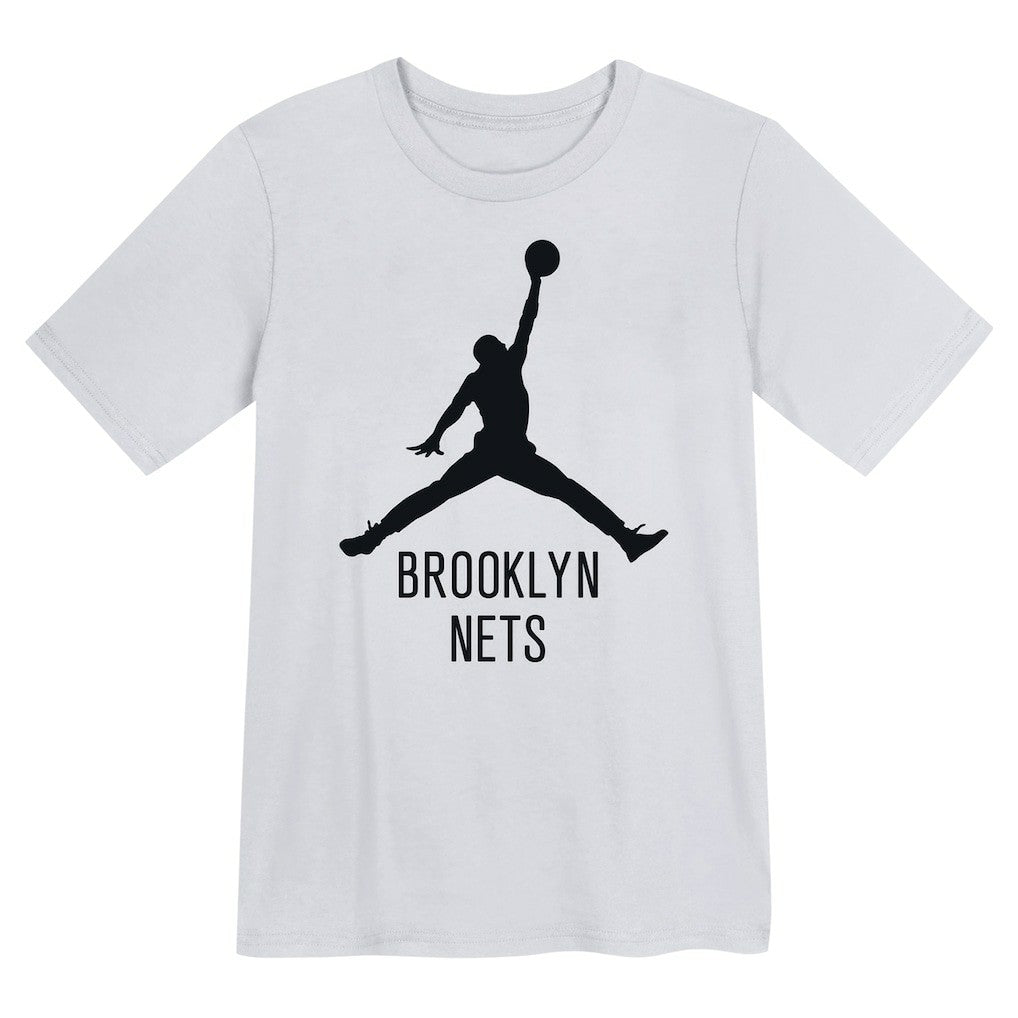 Brooklyn Nets Jordan Brand Preschool Essential Jumpman T-Shirt