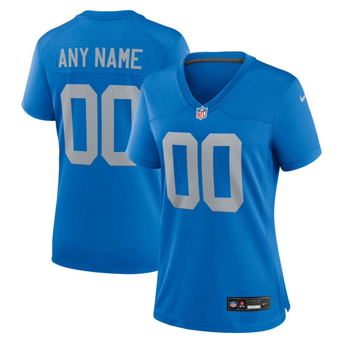 Women's Alternate Custom Game Jersey - Detroit Lions Jerseys