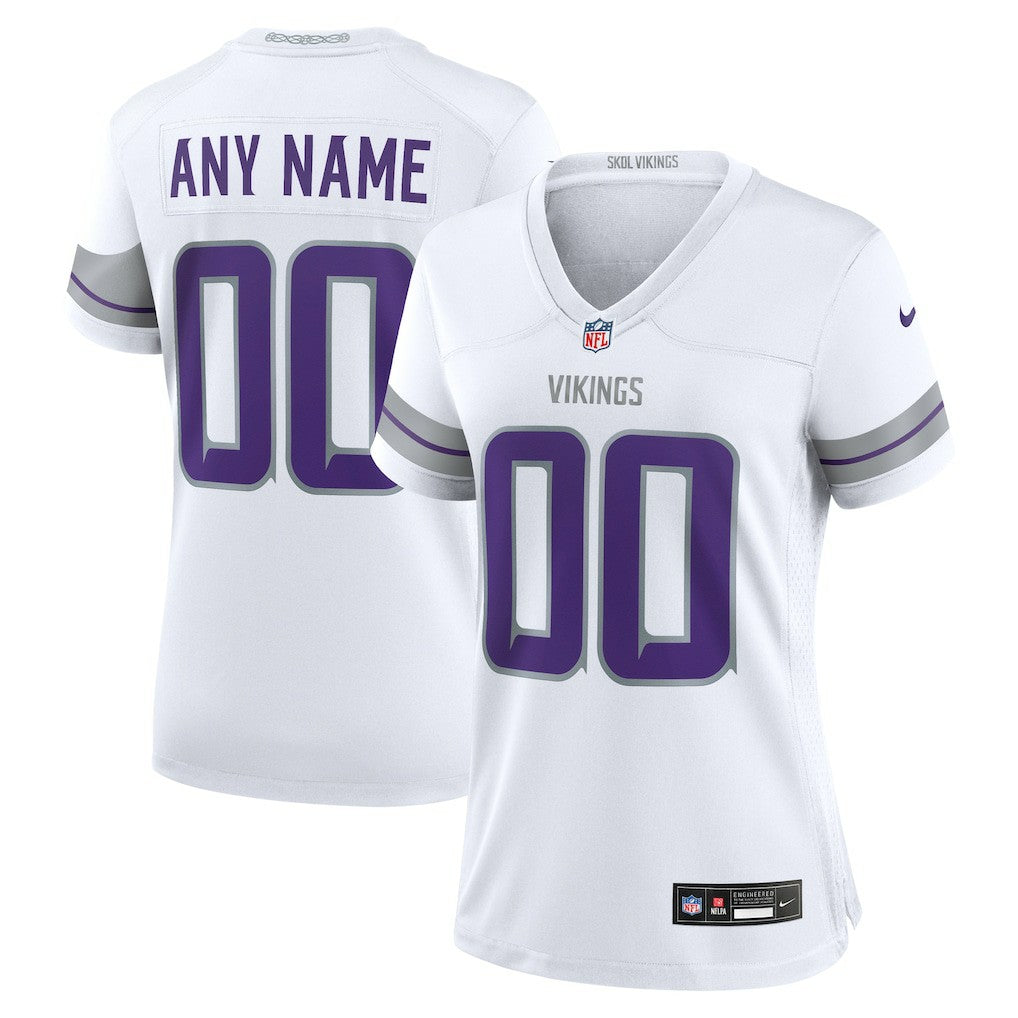 Women's Alternate Custom Game Jersey - Minnesota Vikings Jerseys