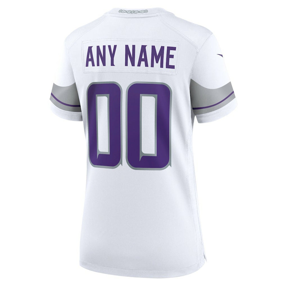 Women's Alternate Custom Game Jersey - Minnesota Vikings Jerseys