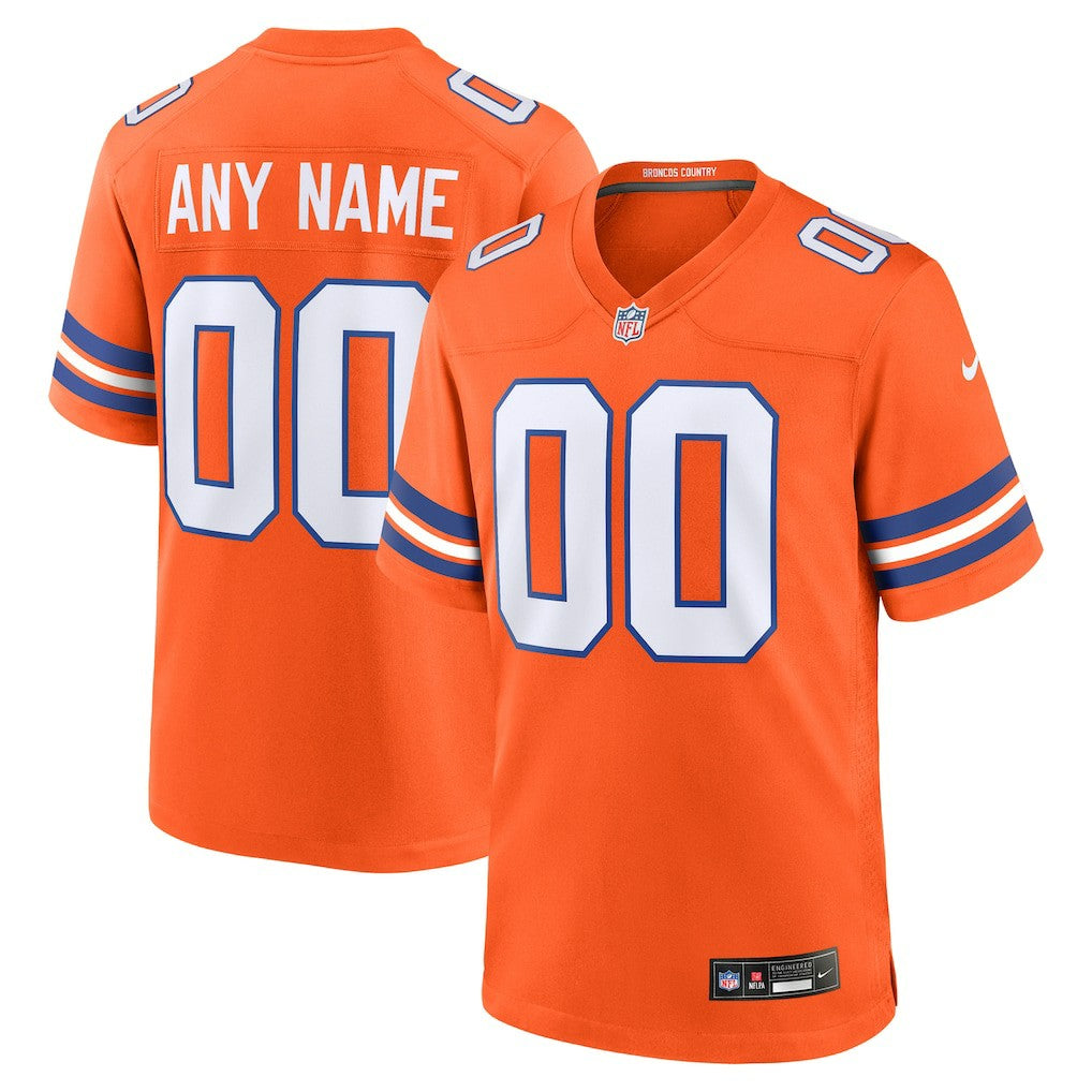Mile High Collection 1977 Throwback Custom Game Jersey - Denver Broncos Jerseys