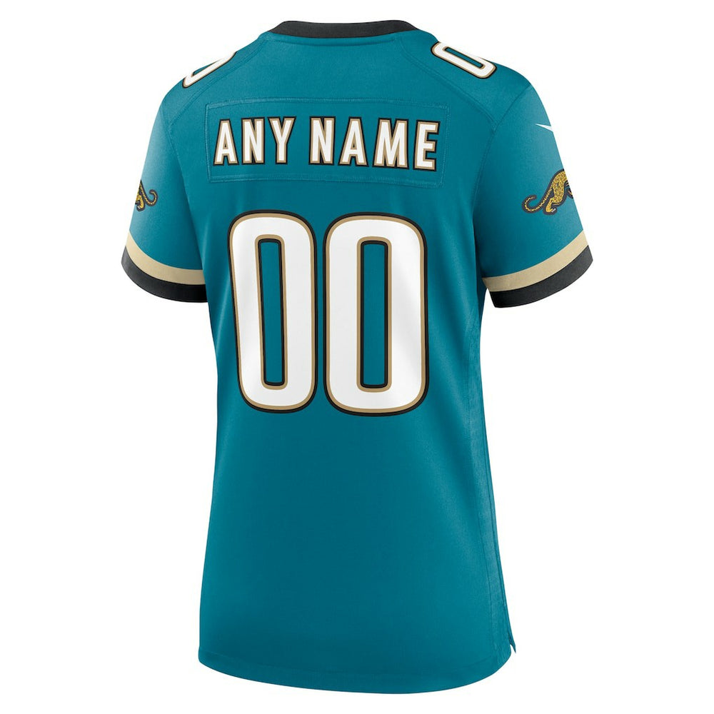 Women's Prowler Throwback Custom Game Jersey - Jacksonville Jaguars Jerseys