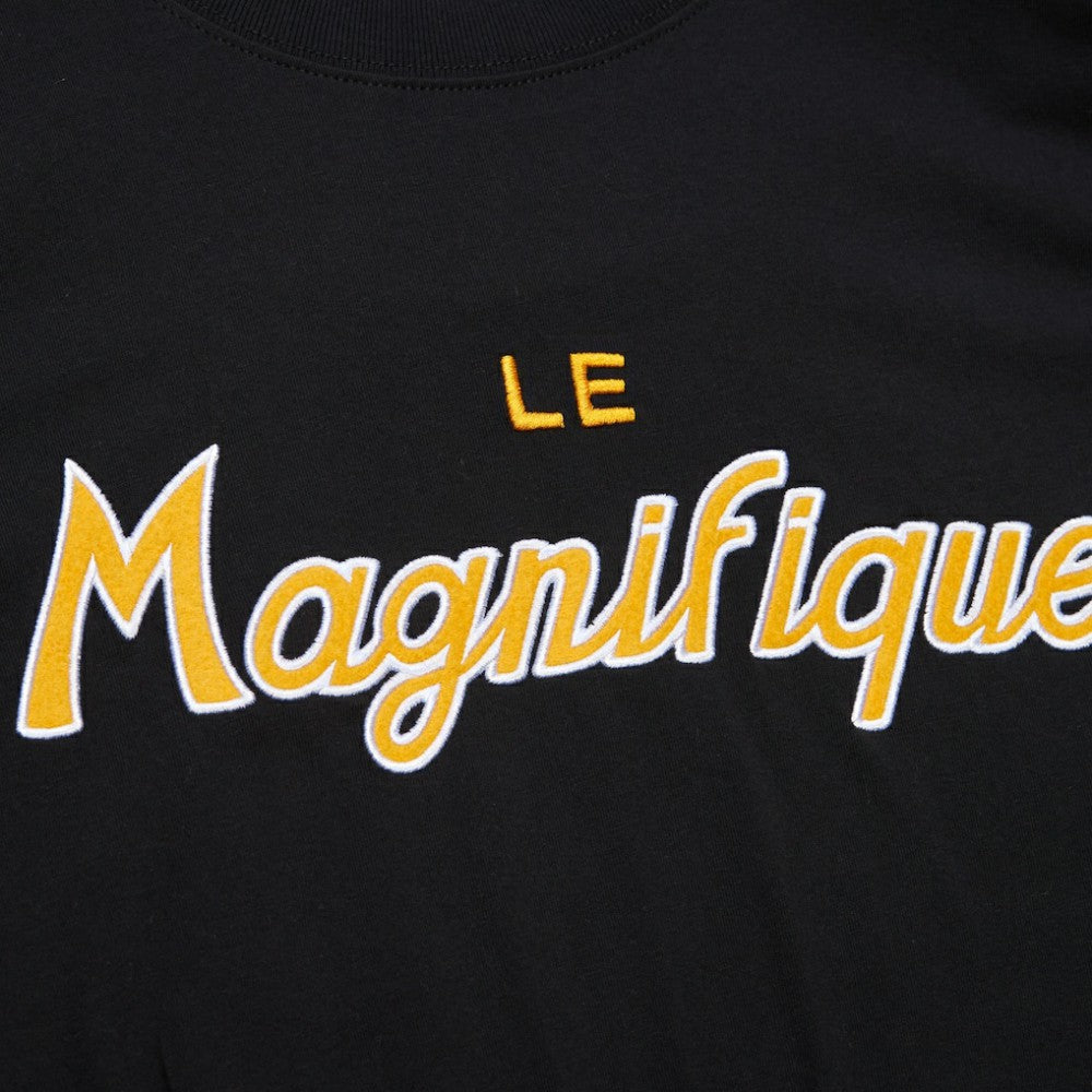 NHL Mario Lemieux Pittsburgh Penguins Mitchell & Ness Premium Nickname Vintage Logo T-Shirt
