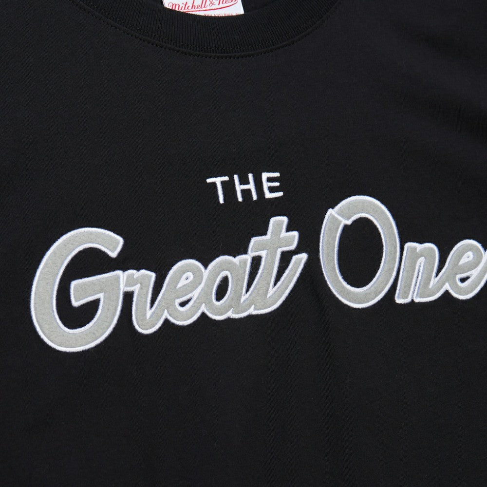 NHL Wayne Gretzky Los Angeles Kings Mitchell & Ness Premium Nickname Vintage Logo T-Shirt
