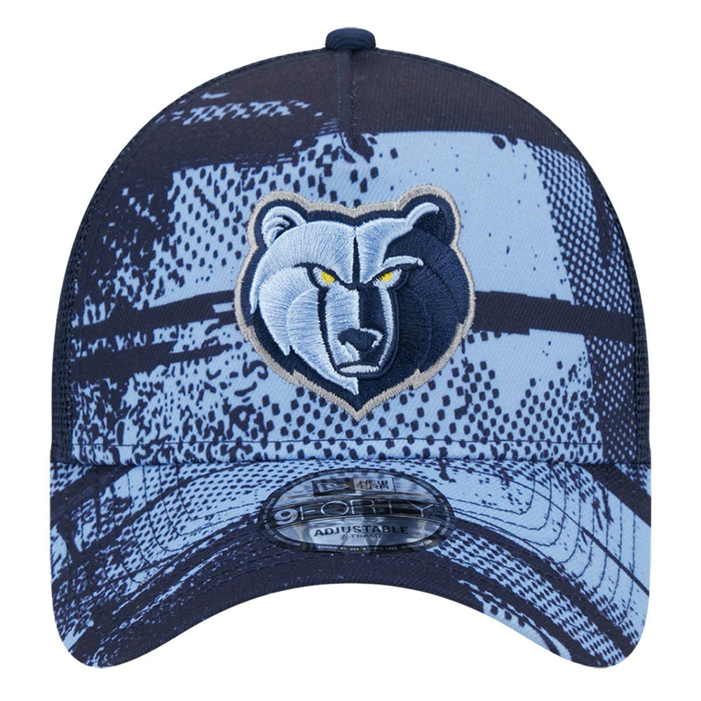 New Era Memphis Grizzlies Tip Off A-Frame Trucker 9FORTY Adjustable Hat