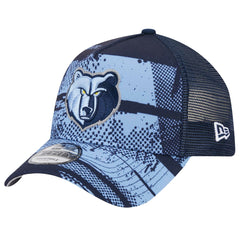 New Era Memphis Grizzlies Tip Off A-Frame Trucker 9FORTY Adjustable Hat