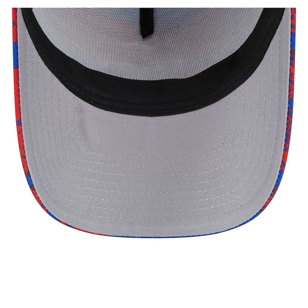 New Era Philadelphia 76ers Tip Off A-Frame Trucker 9FORTY Adjustable Hat