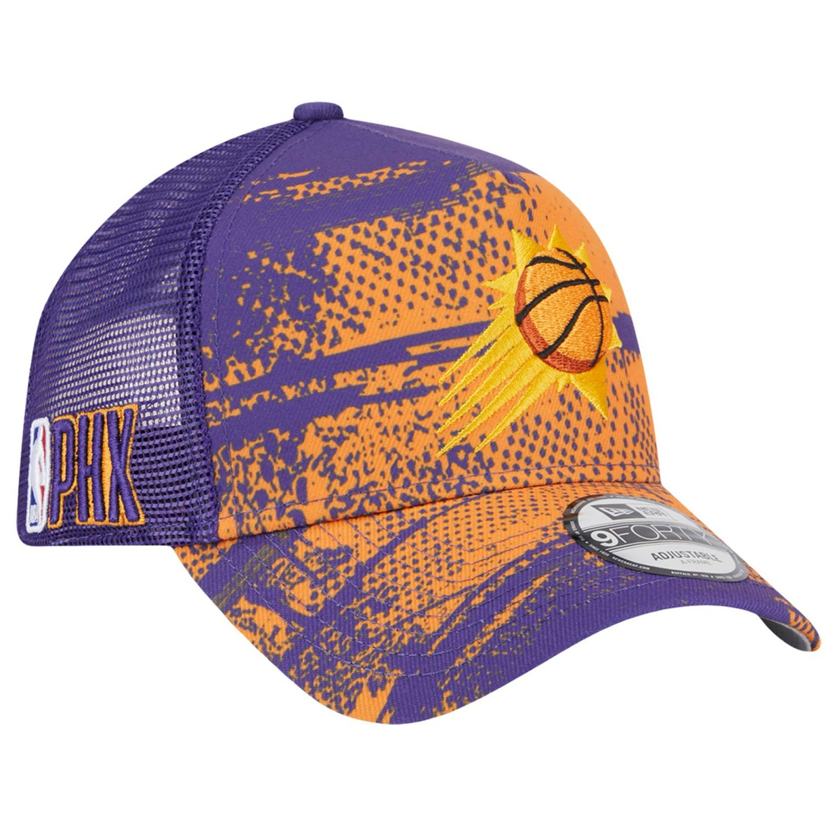 New Era Phoenix Suns Tip Off A-Frame Trucker 9FORTY Adjustable Hat