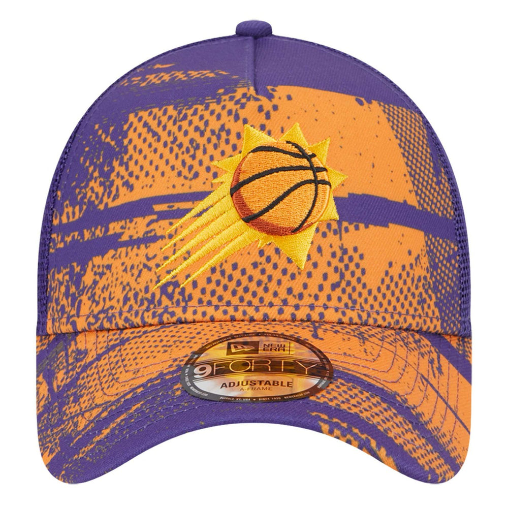 New Era Phoenix Suns Tip Off A-Frame Trucker 9FORTY Adjustable Hat