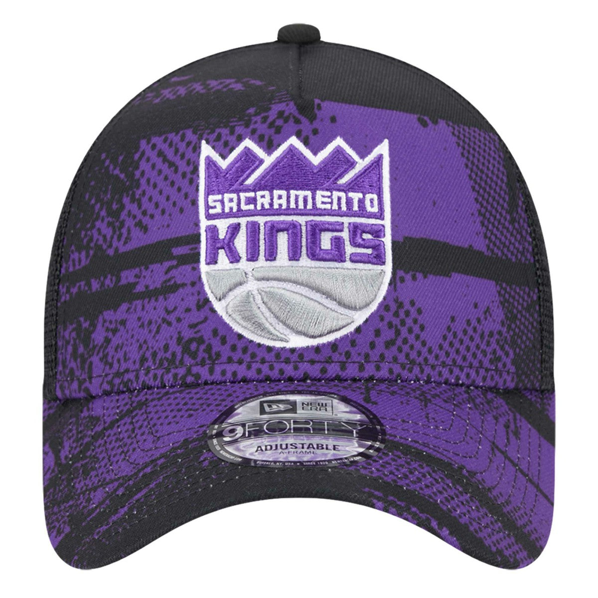 New Era Sacramento Kings Tip Off A-Frame Trucker 9FORTY Adjustable Hat