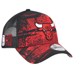 New Era Chicago Bulls Tip Off A-Frame Trucker 9FORTY Adjustable Hat