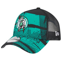 New Era Boston Celtics Tip Off A-Frame Trucker 9FORTY Adjustable Hat