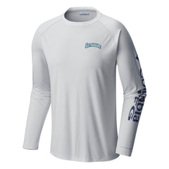 White Seattle Mariners Columbia Terminal Tackle Long Sleeve T-Shirt