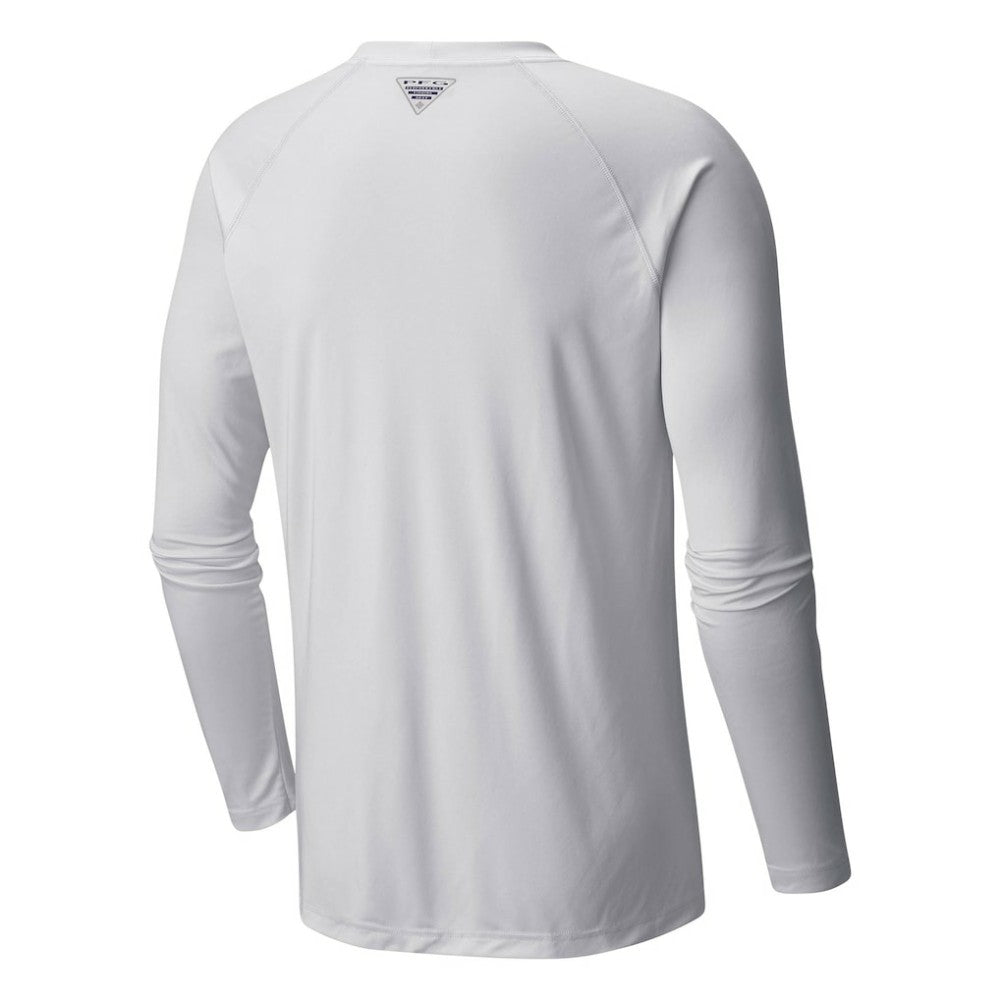 White Seattle Mariners Columbia Terminal Tackle Long Sleeve T-Shirt