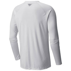 White Tampa Bay Rays Columbia Terminal Tackle Long Sleeve T-Shirt