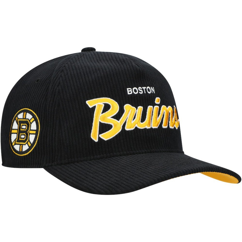 NHL Boston Bruins '47 Crosstown Corduroy Hitch Adjustable Hat