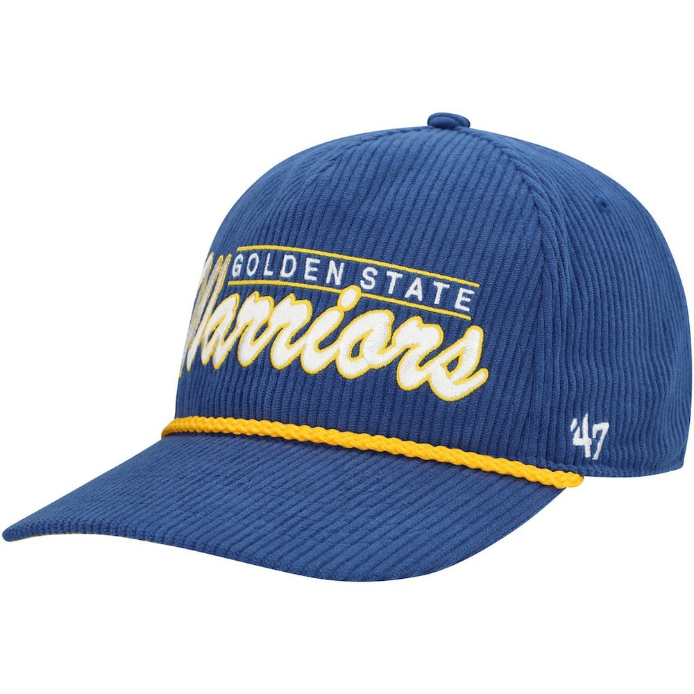 47 brand Golden State Warriors '47 Double Header Sidepatch Cord Hitch Adjustable Hat sale