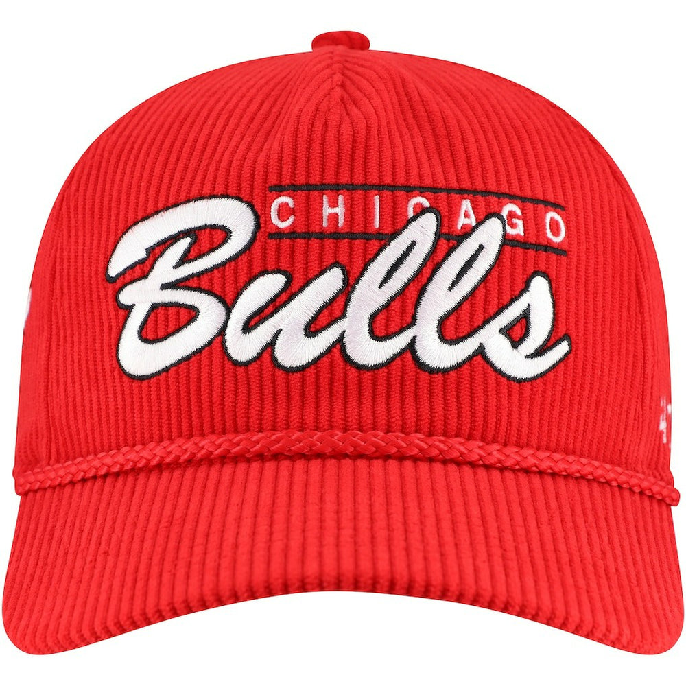 47 brand Chicago Bulls '47 Double Header Sidepatch Cord Hitch Adjustable Hat