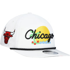 New Era Chicago Bulls Island Oasis Golfer Snapback Hat
