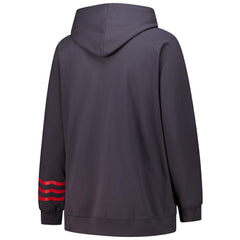 NHL Detroit Red Wings Fanatics Women's Plus Size Lightweight Fleece Raglan Pullover Hoodie