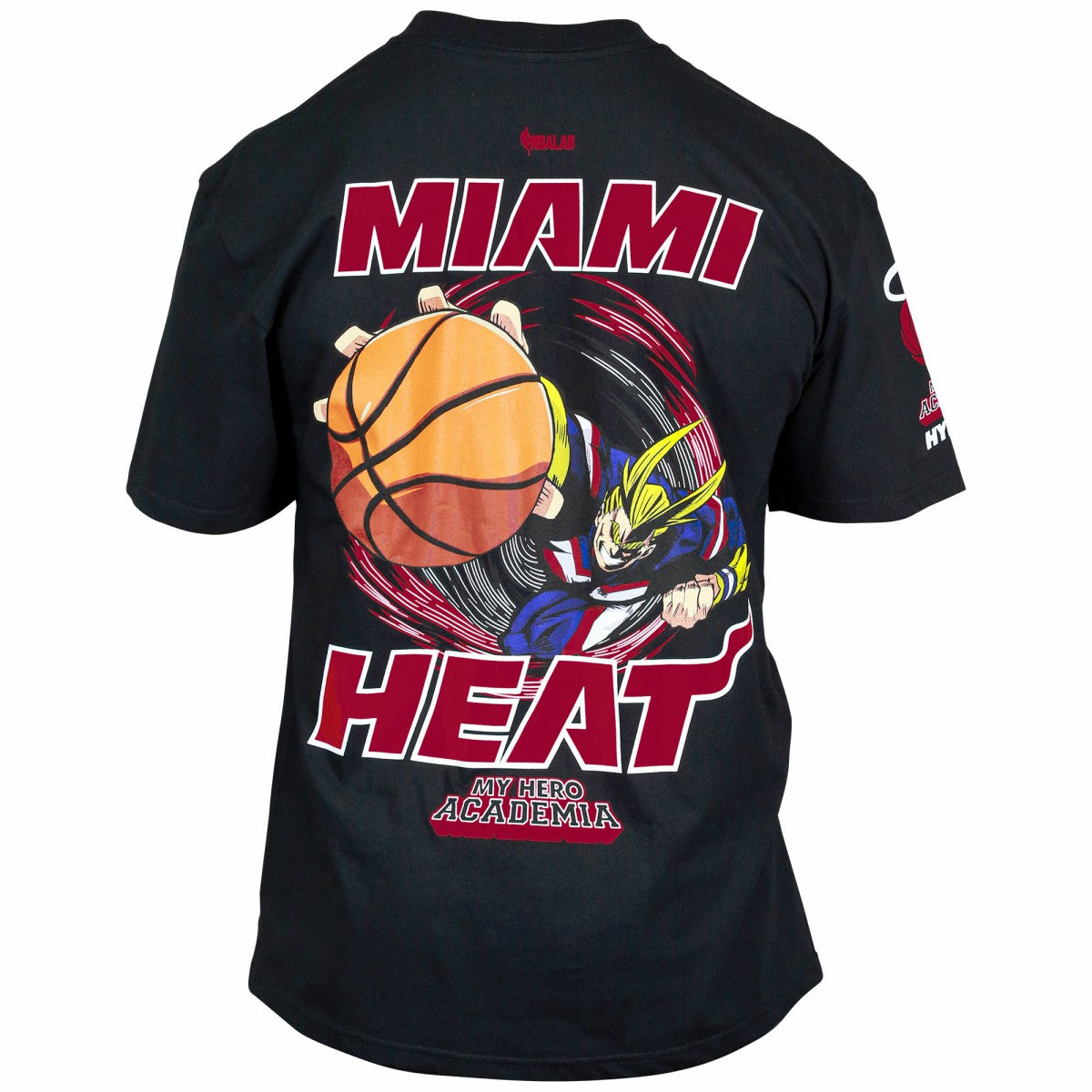 Miami Heat Hyperfly Unisex NBA x My Hero Academia All Might Smash T-Shirt