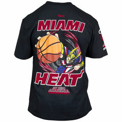 Miami Heat Hyperfly Unisex NBA x My Hero Academia All Might Smash T-Shirt