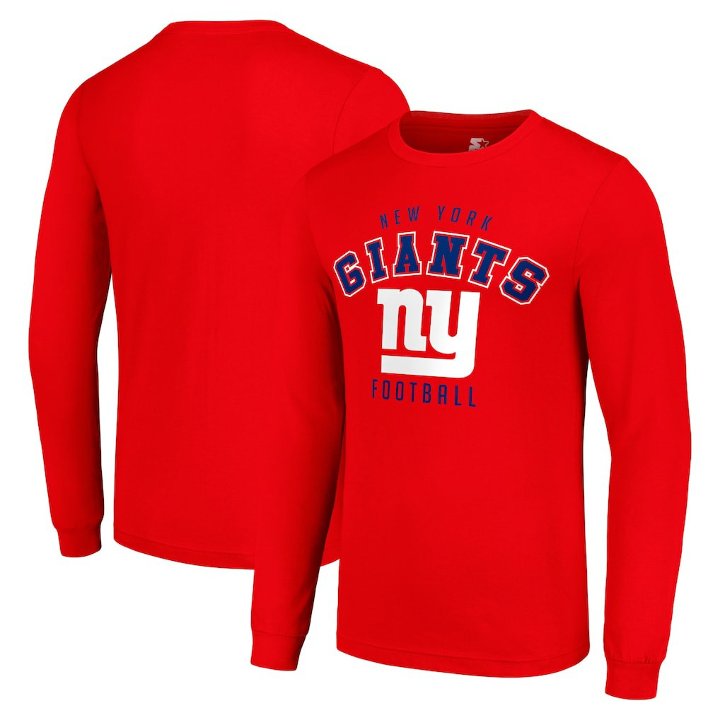 Starter Long Sleeve T-Shirt - New York Giants T-shirts
