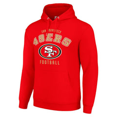 Starter Unisex Logo Pullover Hoodie - San Francisco 49ers Hoodies