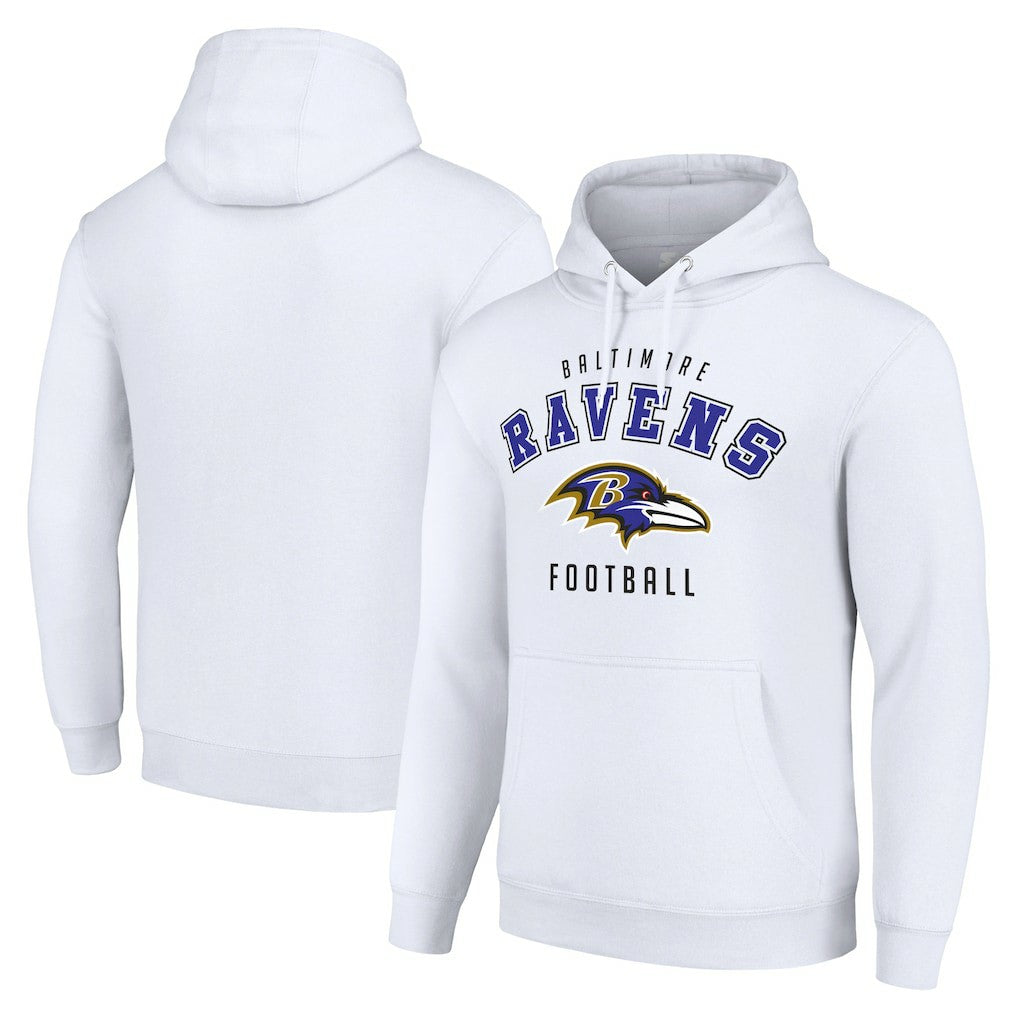 Starter Unisex Logo Pullover Hoodie - Baltimore Ravens Hoodies