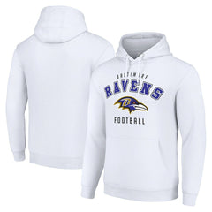 Starter Unisex Logo Pullover Hoodie - Baltimore Ravens Hoodies