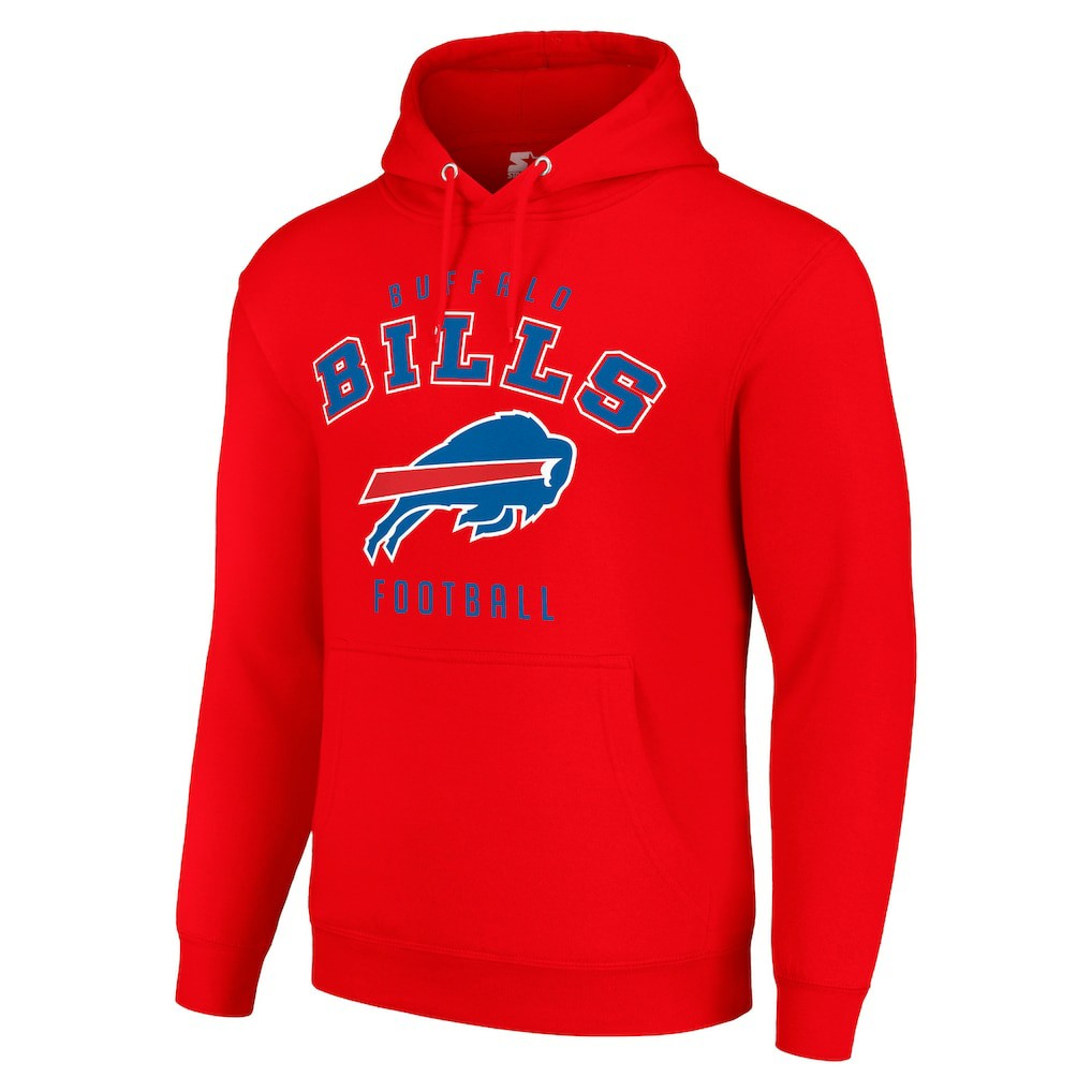 Starter Unisex Logo Pullover Hoodie - Buffalo Bills Hoodies