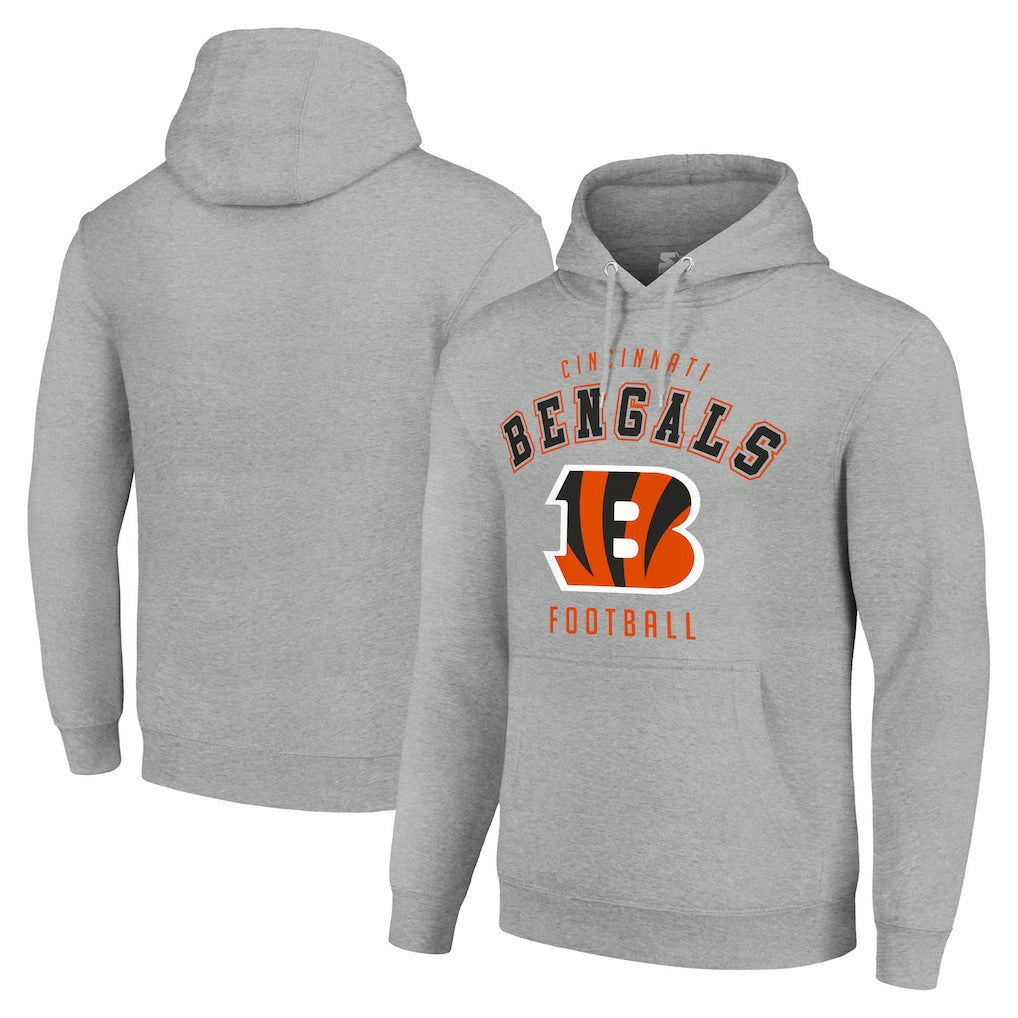 Starter Unisex Logo Pullover Hoodie - Cincinnati Bengals Hoodies