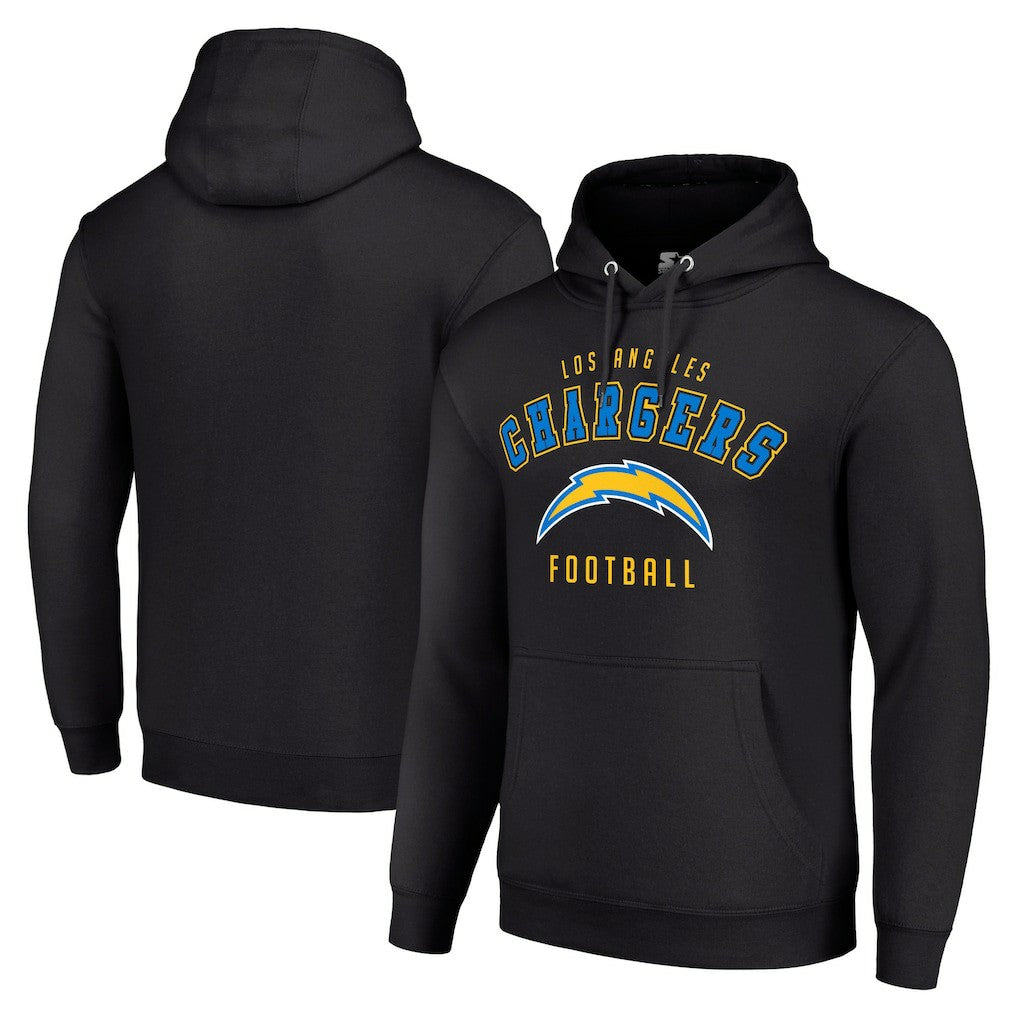 Starter Unisex Logo Pullover Hoodie - Los Angeles Chargers Hoodies