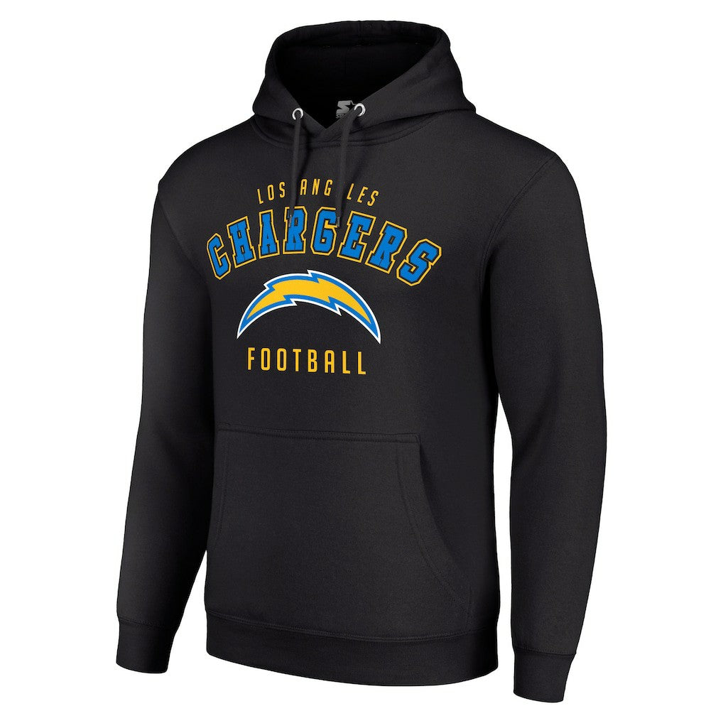 Starter Unisex Logo Pullover Hoodie - Los Angeles Chargers Hoodies