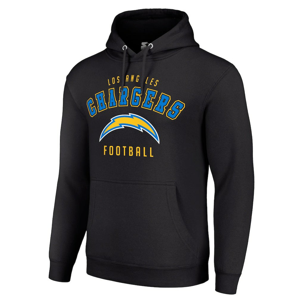 Starter Unisex Logo Pullover Hoodie - Los Angeles Chargers Hoodies