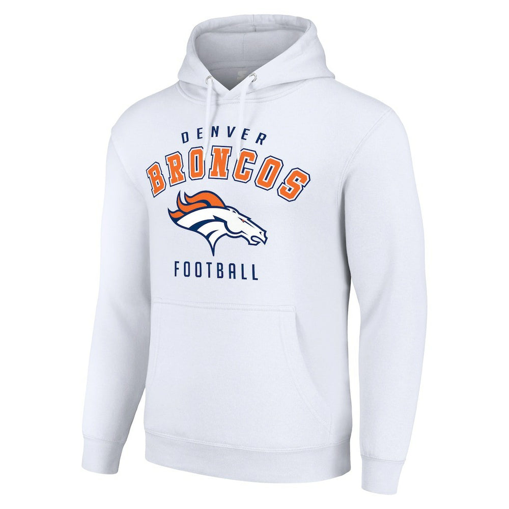 Starter Unisex Logo Pullover Hoodie - Denver Broncos Hoodies