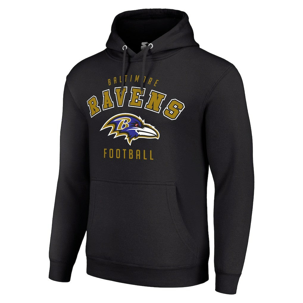 Starter Unisex Logo Pullover Hoodie - Baltimore Ravens Hoodies